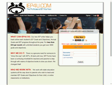 Tablet Screenshot of iep4u.com